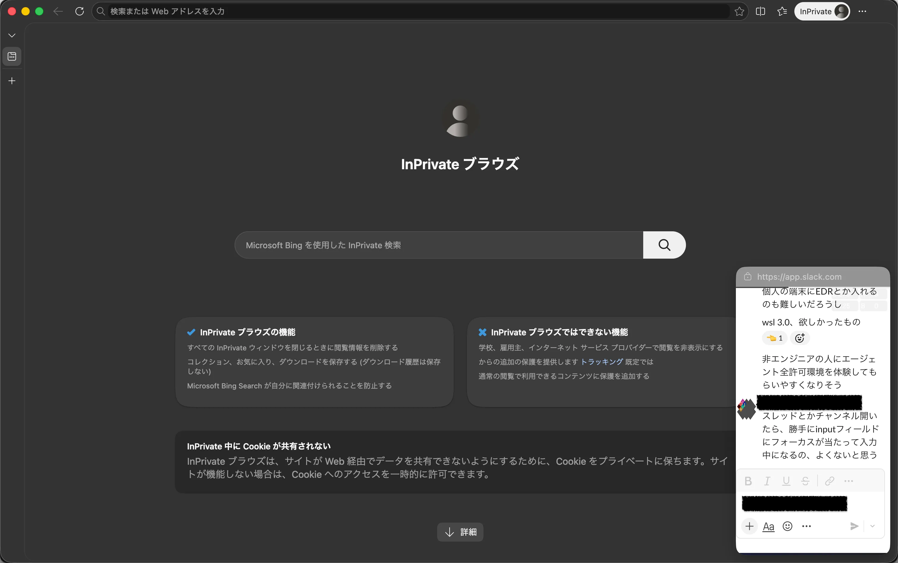 Document PiP ブックマークレットの例 1