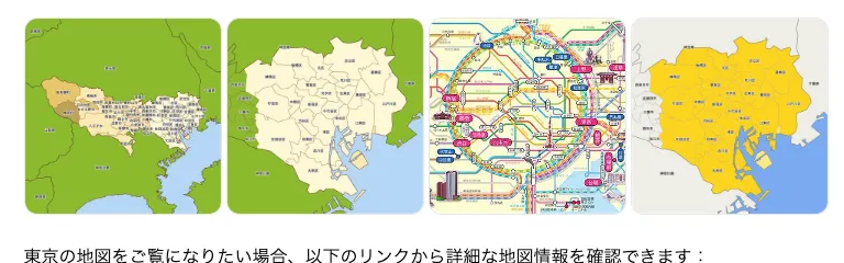 ChatGPT 4.0 が生成した地図の画像