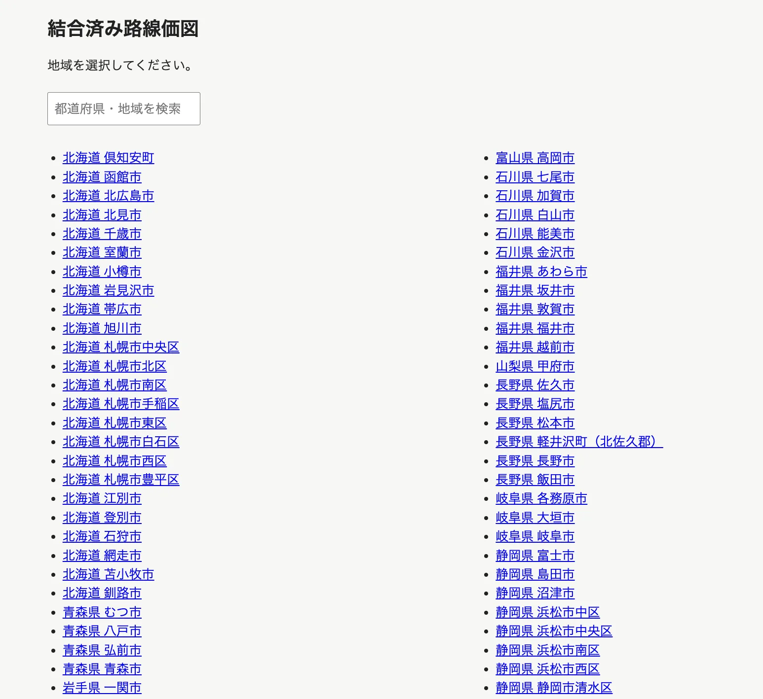 作成したウェブサイトのトップページ